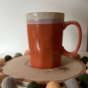 Nug Mug - Very trendy orange coffee mug.